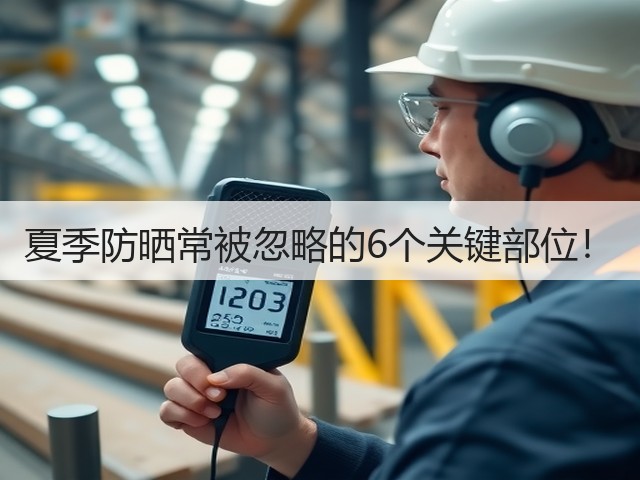 夏季防晒常被忽略的6个关键部位!(图1) 夏季防晒常被忽略的6个关键部位!(图1)