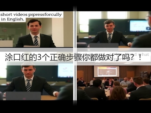 涂口红的3个正确步骤你都做对了吗？！(图1)