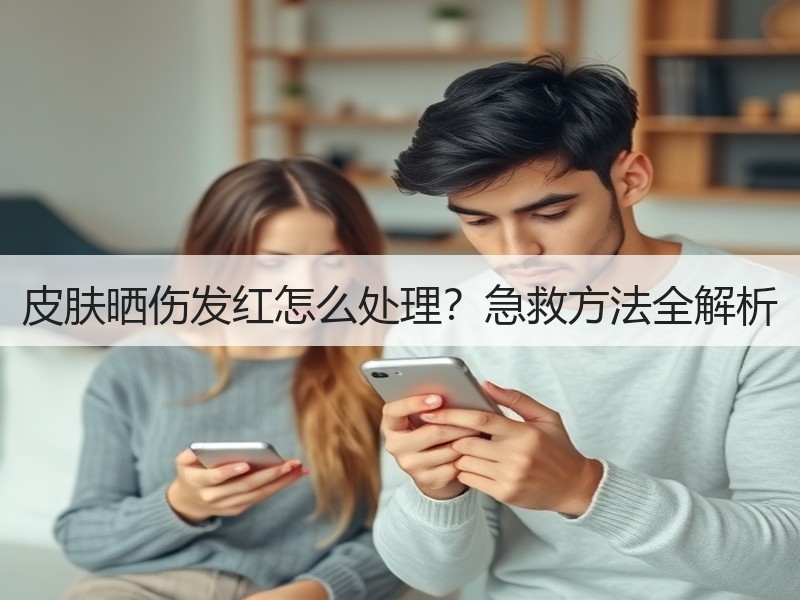 皮肤晒伤发红怎么处理？急救方法全解析