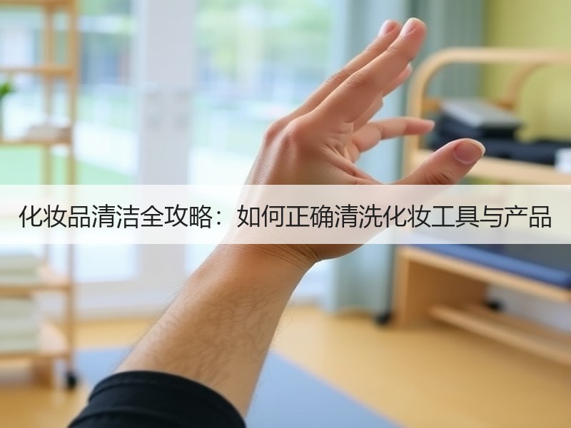 化妆品清洁全攻略：如何正确清洗化妆工具与产品