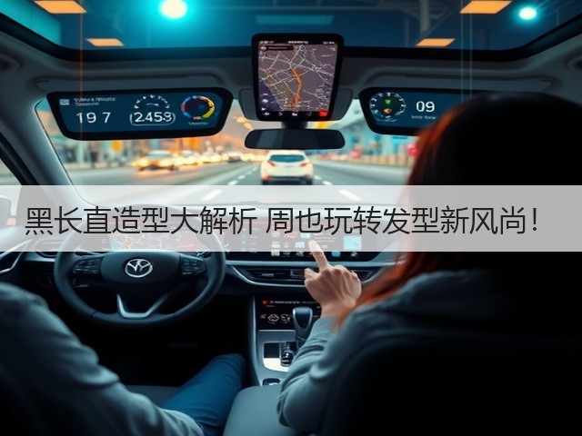黑长直造型大解析 周也玩转发型新风尚!(图2) 黑长直造型大解析 周也玩转发型新风尚!(图2)