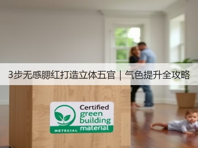 3步无感腮红打造立体五官|气色提升全攻略(图2) 3步无感腮红打造立体五官|气色提升全攻略(图2)