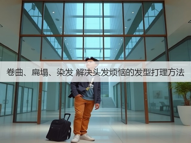 卷曲、扁塌、染发 解决头发烦恼的发型打理方法(图3)