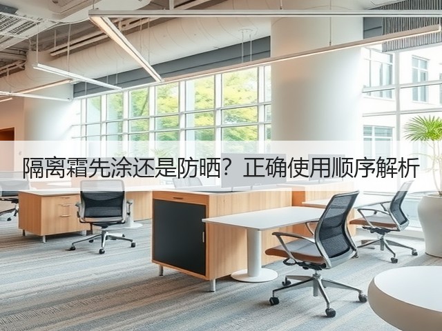隔离霜先涂还是防晒？正确使用顺序解析(图2)
