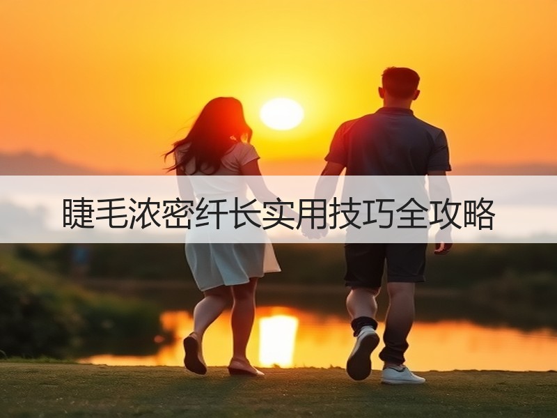 睫毛浓密纤长实用技巧全攻略