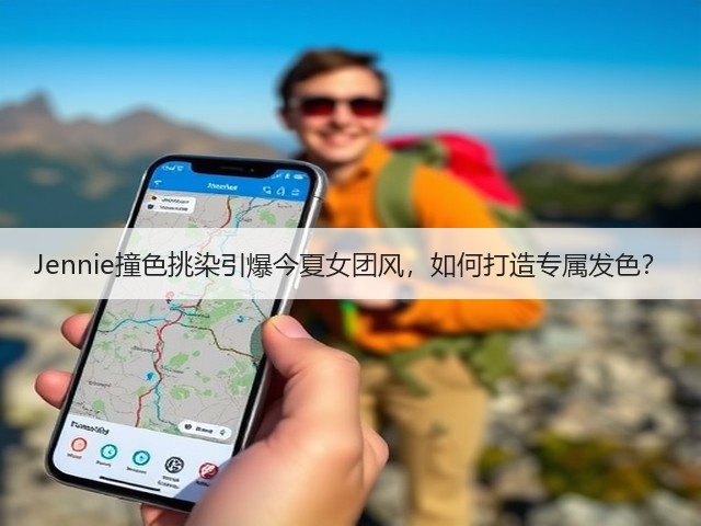 Jennie撞色挑染引爆今夏女团风，如何打造专属发色？(图1)