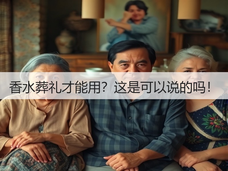 香水葬礼才能用？这是可以说的吗！