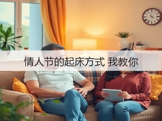 情人节的起床方式 我教你(图3)