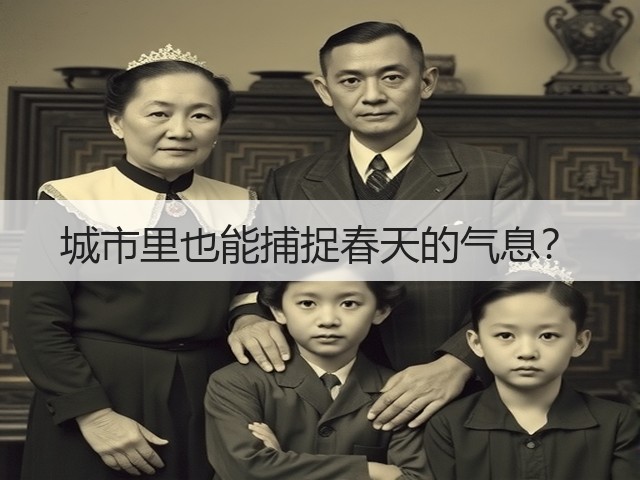 城市里也能捕捉春天的气息？(图1)