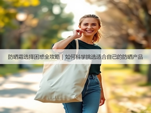 防晒霜选择困惑全攻略｜如何科学挑选适合自己的防晒产品(图2)