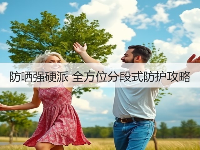 防晒强硬派 全方位分段式防护攻略(图1) 防晒强硬派 全方位分段式防护攻略(图1)