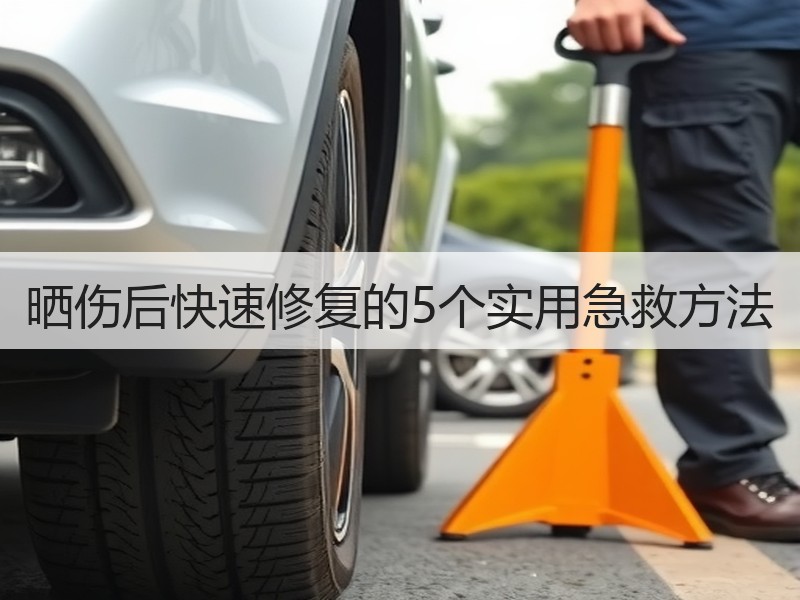 晒伤后快速修复的5个实用急救方法