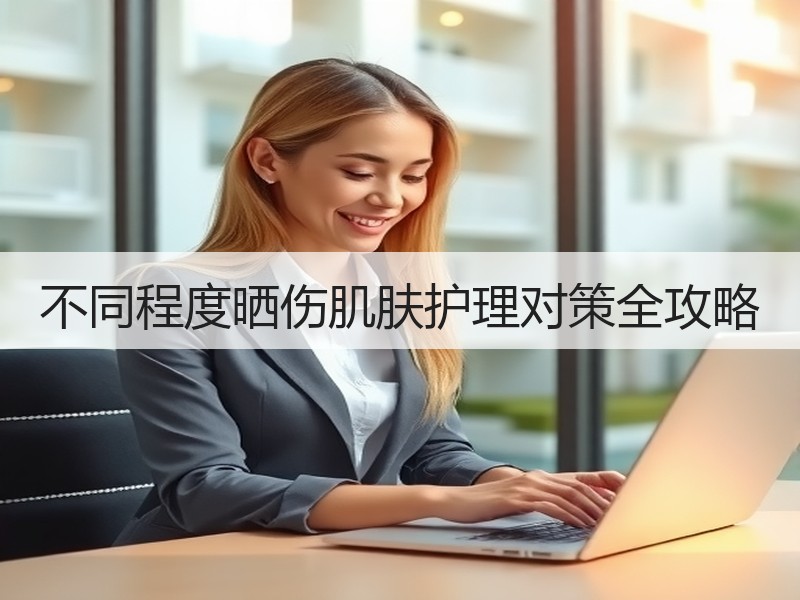 不同程度晒伤肌肤护理对策全攻略