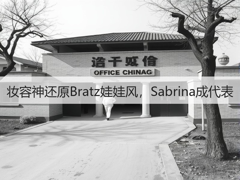 妆容神还原Bratz娃娃风，Sabrina成代表