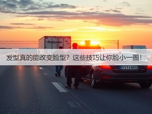 发型真的能改变脸型？这些技巧让你脸小一圈！(图1)