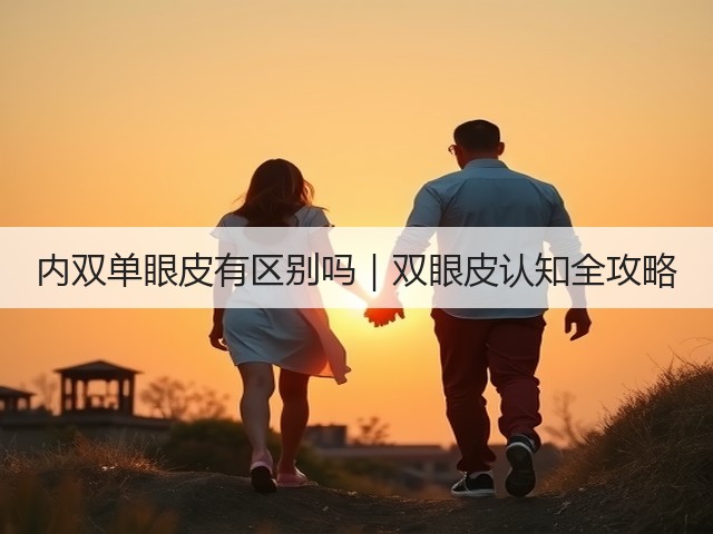 内双单眼皮有区别吗｜双眼皮认知全攻略(图3)