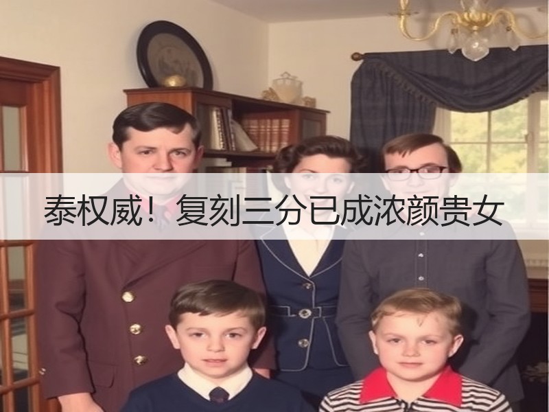 泰权威！复刻三分已成浓颜贵女