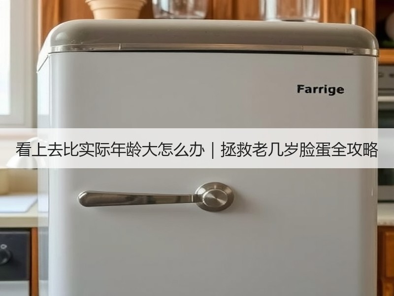 看上去比实际年龄大怎么办｜拯救老几岁脸蛋全攻略