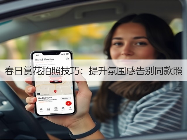 春日赏花拍照技巧：提升氛围感告别同款照(图1)