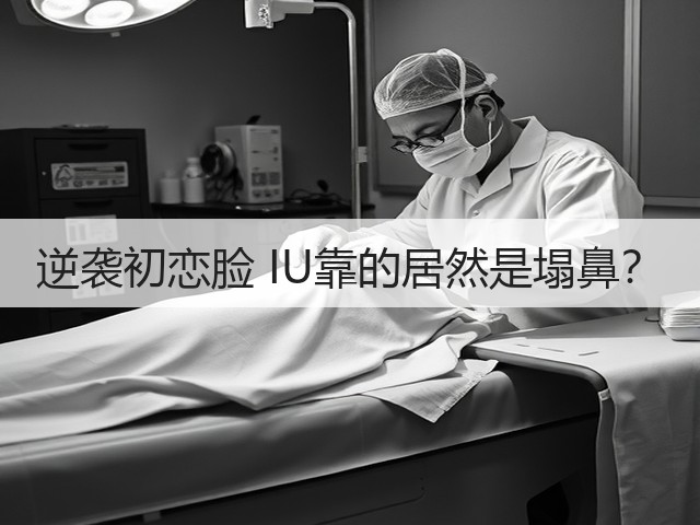 逆袭初恋脸 IU靠的居然是塌鼻？(图2)