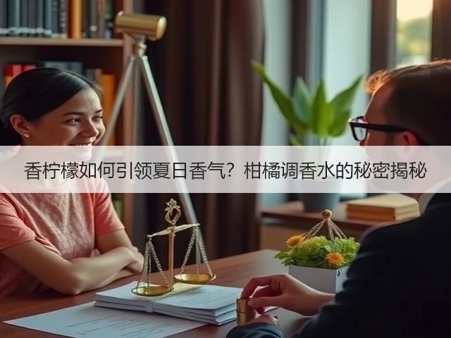 香柠檬如何引领夏日香气?柑橘调香水的秘密揭秘(图1) 香柠檬如何引领夏日香气?柑橘调香水的秘密揭秘(图1)