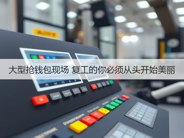大型抢钱包现场 复工的你必须从头开始美丽(图3) 大型抢钱包现场 复工的你必须从头开始美丽(图3)