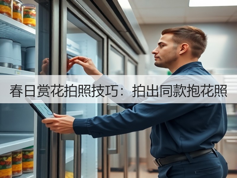 春日赏花拍照技巧：拍出同款抱花照