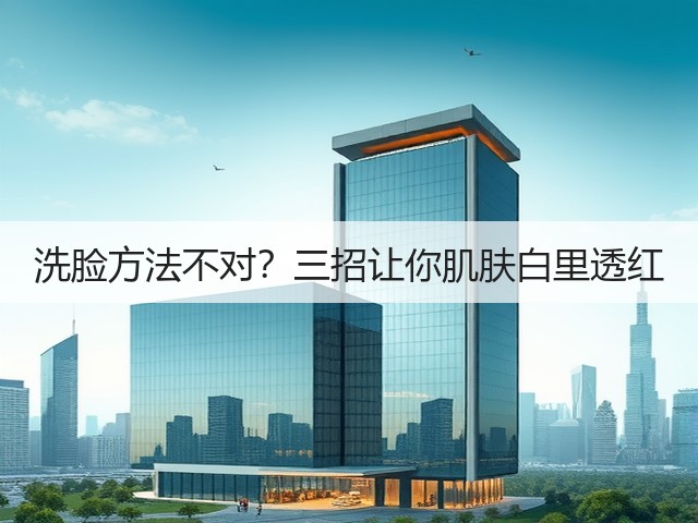 洗脸方法不对?三招让你肌肤白里透红(图1) 洗脸方法不对?三招让你肌肤白里透红(图1)