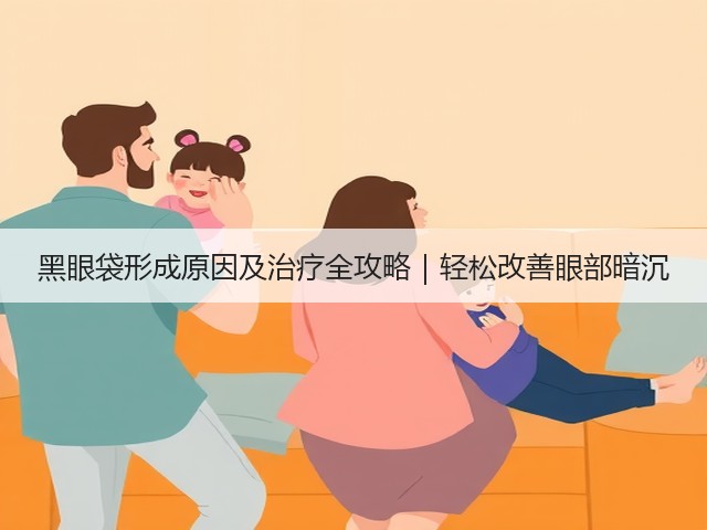 黑眼袋形成原因及治疗全攻略|轻松改善眼部暗沉(图3) 黑眼袋形成原因及治疗全攻略|轻松改善眼部暗沉(图3)