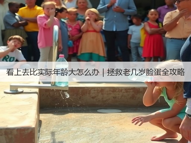 看上去比实际年龄大怎么办|拯救老几岁脸蛋全攻略(图1) 看上去比实际年龄大怎么办|拯救老几岁脸蛋全攻略(图1)