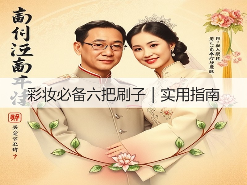 彩妆必备六把刷子｜实用指南