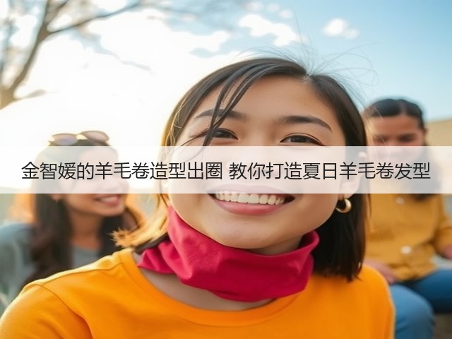 金智媛的羊毛卷造型出圈 教你打造夏日羊毛卷发型(图1) 金智媛的羊毛卷造型出圈 教你打造夏日羊毛卷发型(图1)