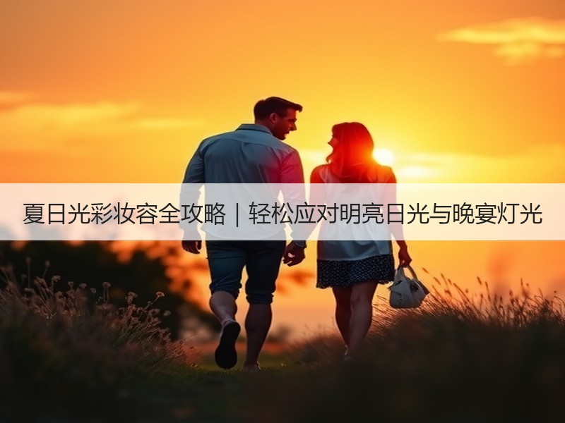 夏日光彩妆容全攻略｜轻松应对明亮日光与晚宴灯光