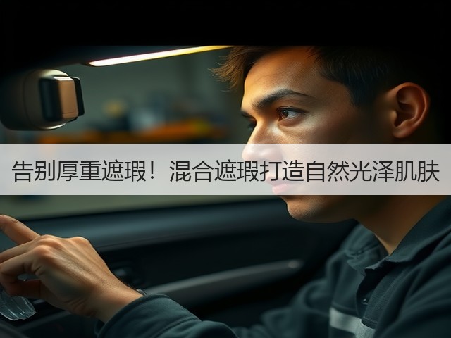 告别厚重遮瑕!混合遮瑕打造自然光泽肌肤(图3) 告别厚重遮瑕!混合遮瑕打造自然光泽肌肤(图3)