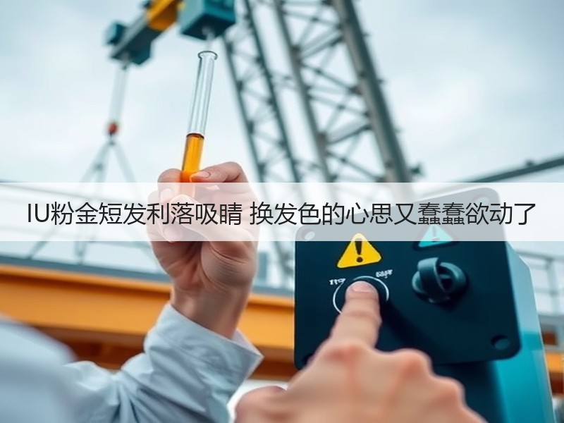 IU粉金短发利落吸睛 换发色的心思又蠢蠢欲动了