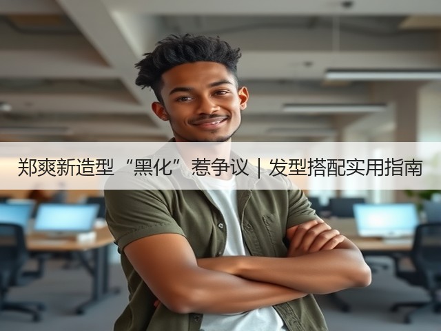 郑爽新造型“黑化”惹争议|发型搭配实用指南(图2) 郑爽新造型“黑化”惹争议|发型搭配实用指南(图2)