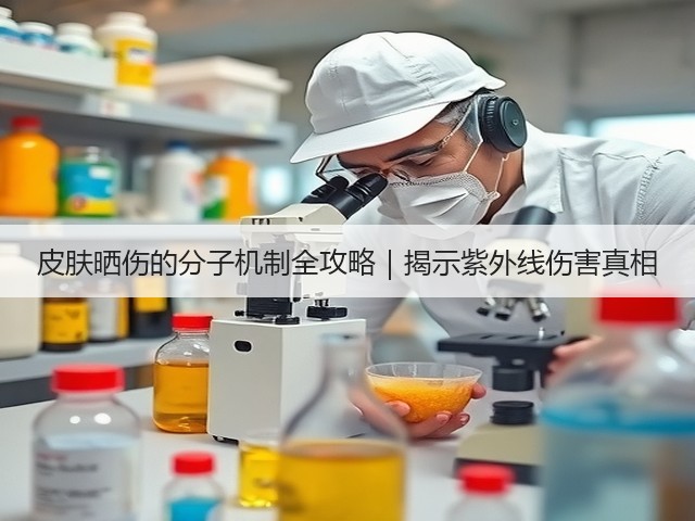 皮肤晒伤的分子机制全攻略|揭示紫外线伤害真相(图1) 皮肤晒伤的分子机制全攻略|揭示紫外线伤害真相(图1)