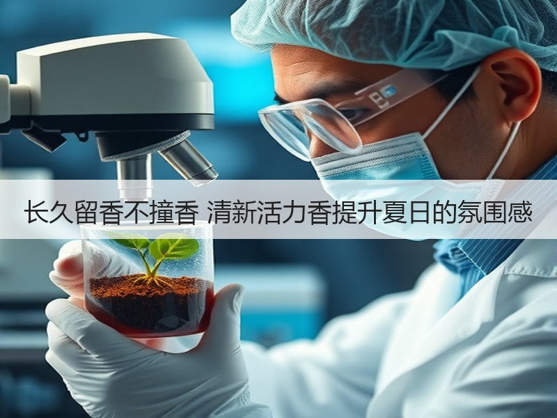 长久留香不撞香 清新活力香提升夏日的氛围感