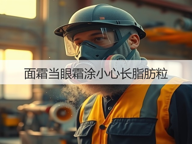 面霜当眼霜涂小心长脂肪粒(图3)