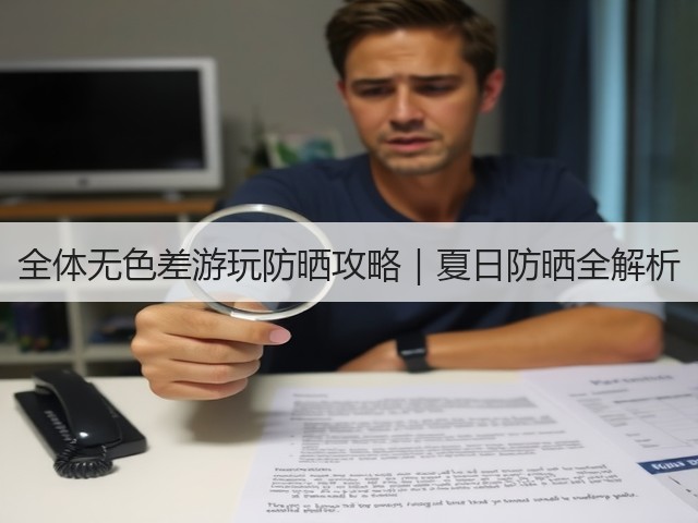 全体无色差游玩防晒攻略|夏日防晒全解析(图3) 全体无色差游玩防晒攻略|夏日防晒全解析(图3)