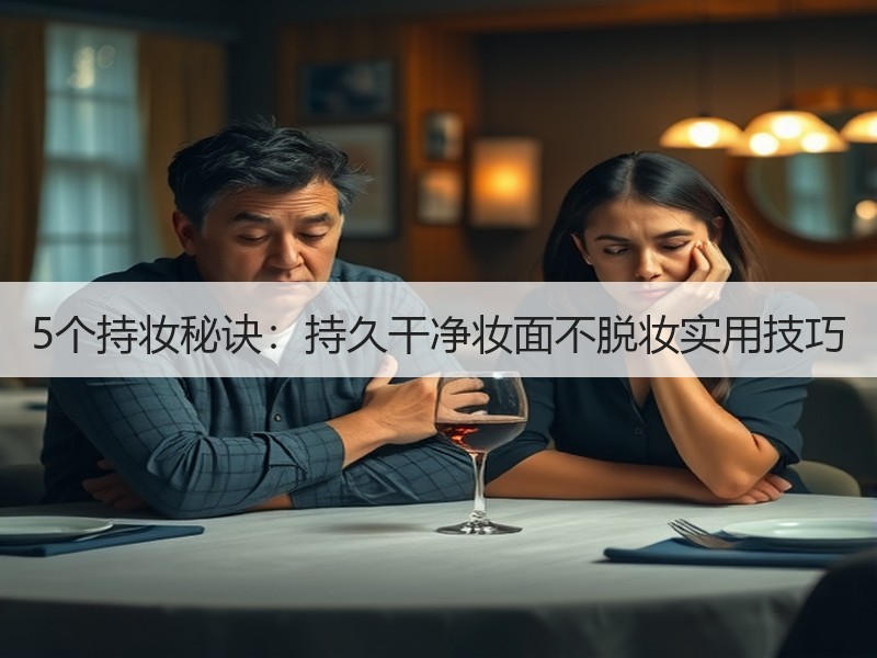 5个持妆秘诀：持久干净妆面不脱妆实用技巧