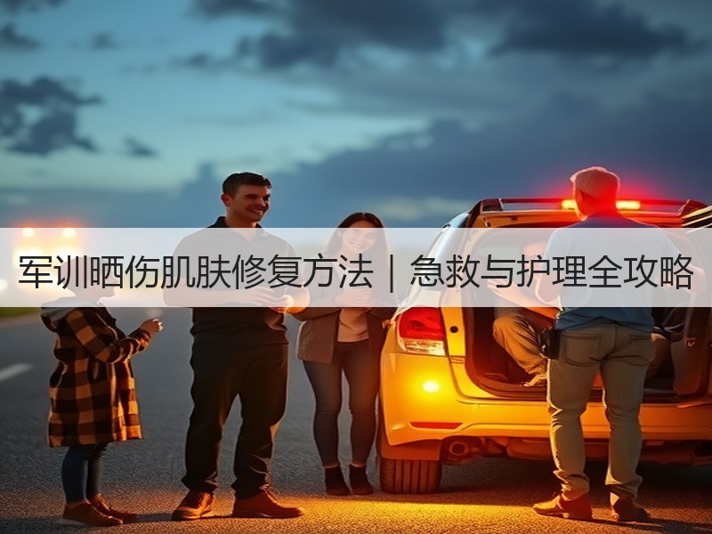 军训晒伤肌肤修复方法｜急救与护理全攻略