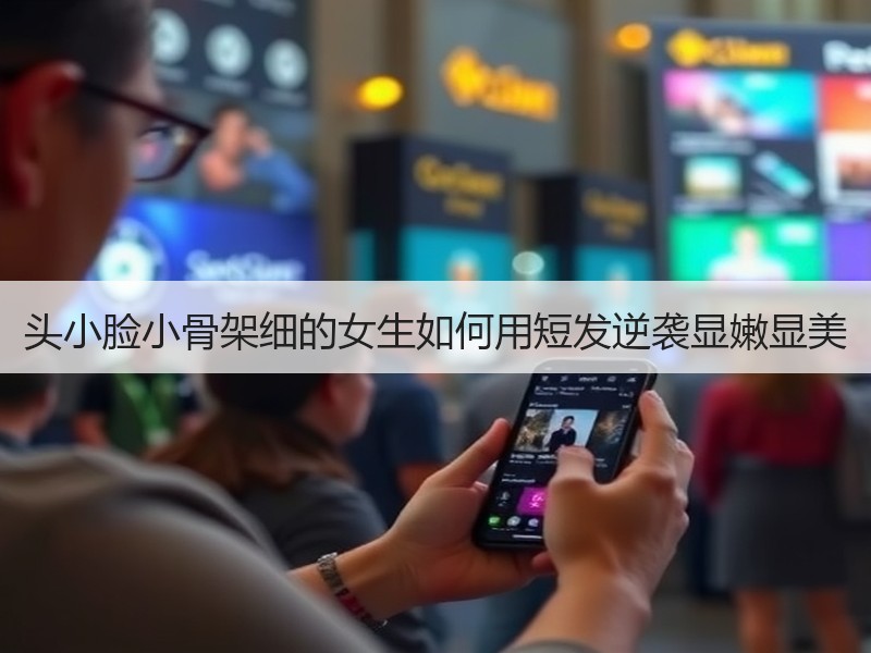 头小脸小骨架细的女生如何用短发逆袭显嫩显美