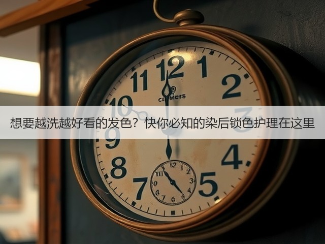 想要越洗越好看的发色?快你必知的染后锁色护理在这里(图1) 想要越洗越好看的发色?快你必知的染后锁色护理在这里(图1)