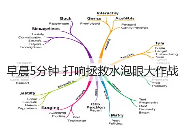 早晨5分钟 打响拯救水泡眼大作战(图2) 早晨5分钟 打响拯救水泡眼大作战(图2)
