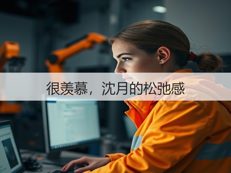 很羡慕，沈月的松弛感