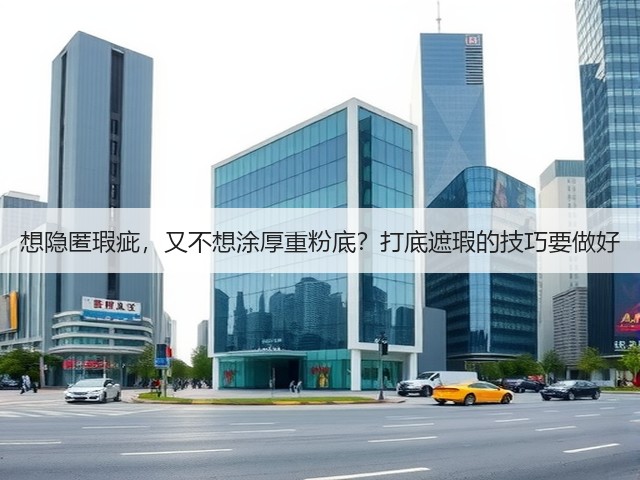 想隐匿瑕疵,又不想涂厚重粉底?打底遮瑕的技巧要做好(图1) 想隐匿瑕疵,又不想涂厚重粉底?打底遮瑕的技巧要做好(图1)