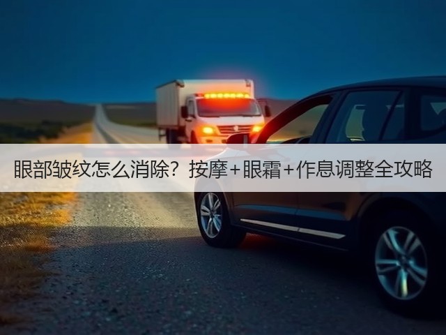眼部皱纹怎么消除？按摩+眼霜+作息调整全攻略(图2)