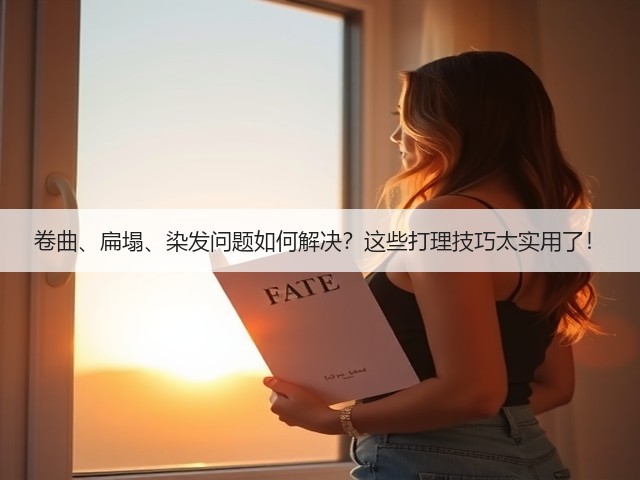 卷曲、扁塌、染发问题如何解决?这些打理技巧太实用了!(图2) 卷曲、扁塌、染发问题如何解决?这些打理技巧太实用了!(图2)