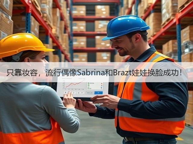只靠妆容,流行偶像Sabrina和Brazt娃娃换脸成功!(图3) 只靠妆容,流行偶像Sabrina和Brazt娃娃换脸成功!(图3)
